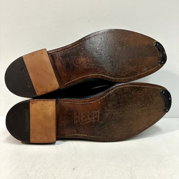 NEW HEELS Rancourt & Co. x Helm Bison Black Calf Chukka Boots Maine USA 13 D main image 10
